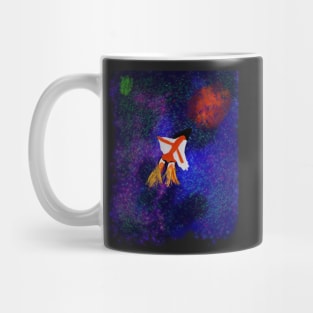 Abstract Galaxy Mug